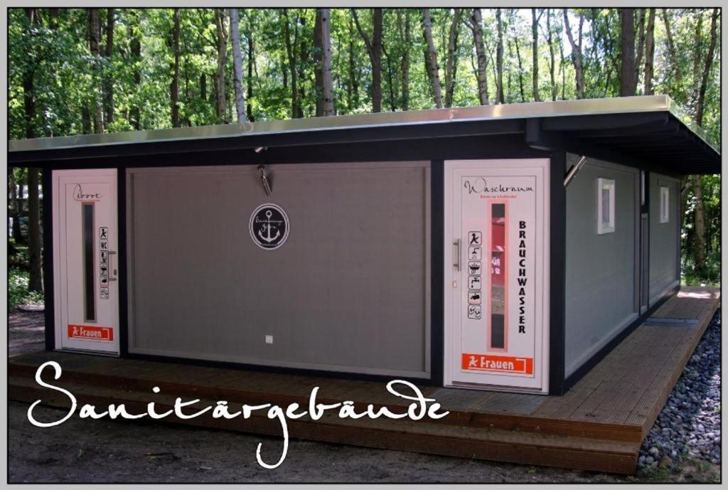 Ddr Klappfix "Familienpalast" Direkt Am Strand Dranske Extérieur photo